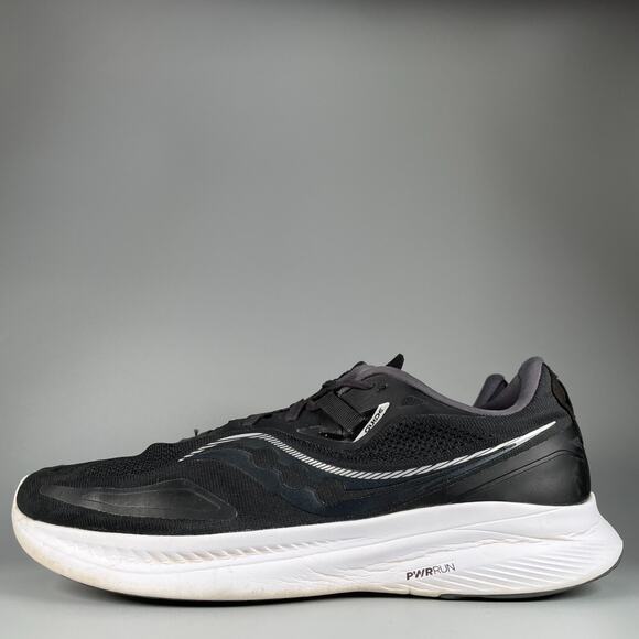 Saucony Guide 15 Men\'s Size 13 Black White Running Shoes Athletic Sneakers GUC main image 8